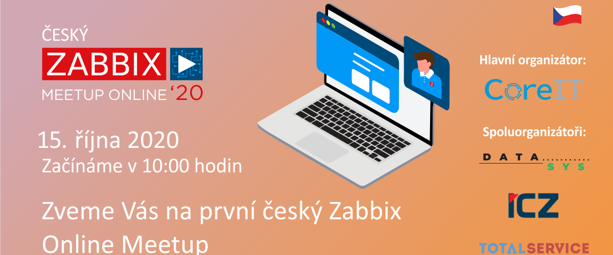 ​Pozvánka na první český Zabbix Online Meetup